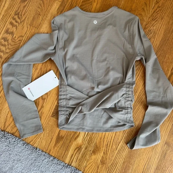 Lululemon All It Takes Back-Twist Ribbed Long-Sleeve Shirt - Picture 4 of 6